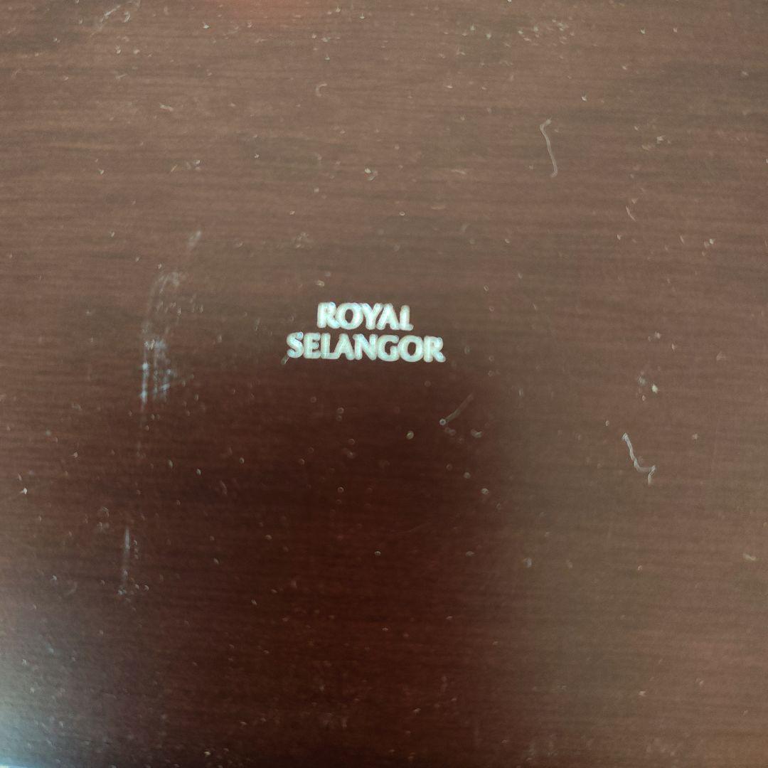  SELANGOR 魚の菓子器 直径約20cm