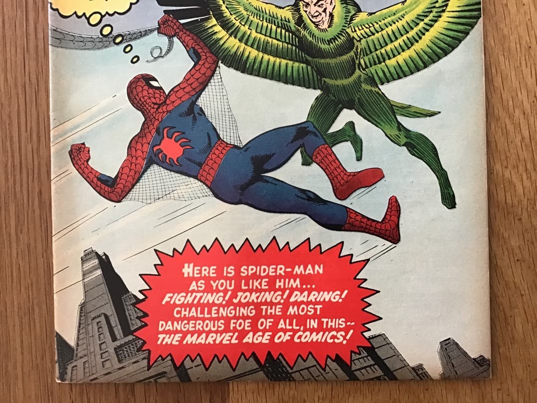 アメージングスパイダーマン #7 アメコミリーフ 1963年出版