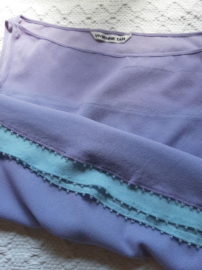 VIVIENNE TAM ノースリーブトップス