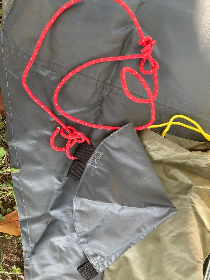 エクスカーションティピーⅱ グランドシート、タープ連結アダプター付き