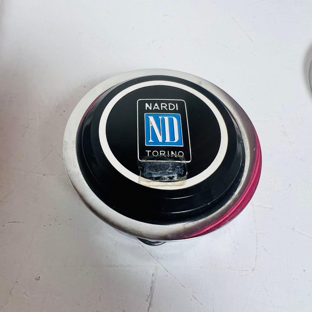 当時物 ナルディ ウッド　36.5 ホーンボタン　ホーンリング　ボルトセット