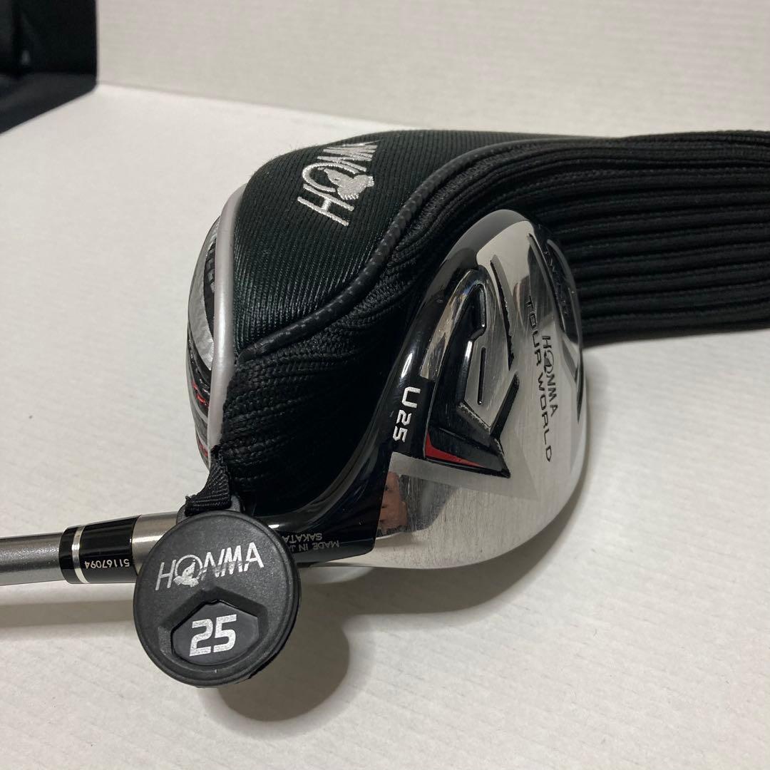 本間ゴルフ　tw737ユーティリティ　25度 5ut ウィザード IB85