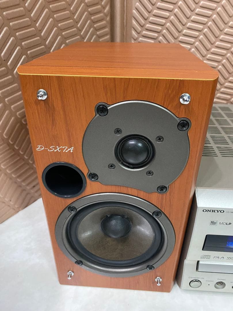 ONKYO CD・MD・ラジオコンポ　動作品