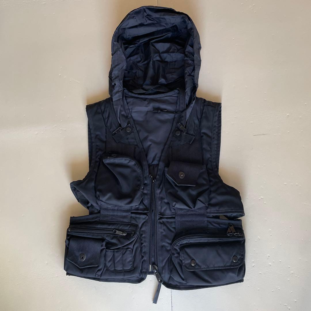 ISSEY MIYAKE MEN ブラックベスト Fサイズ