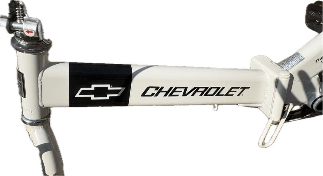 【新品未使用品】シボレー CHEVROLET 折りたたみ自転車16型 ホワイト