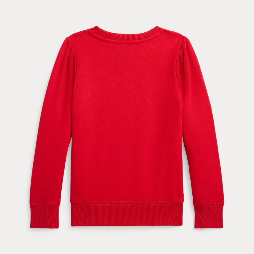 【新品】ラルフローレン ポロベア トレーナー レッド 110