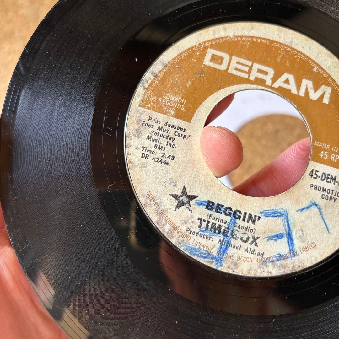 60s・mod・ノーザンソウル【Timebox・Beggin'】