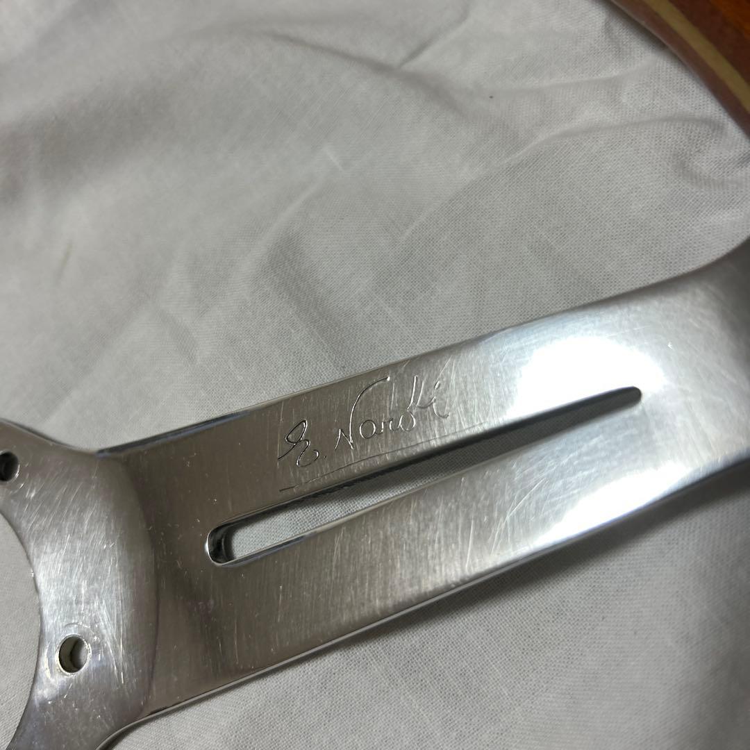 ツ*ン様 NARDI Classic VITE ウッド&シルバースポーク 当時品