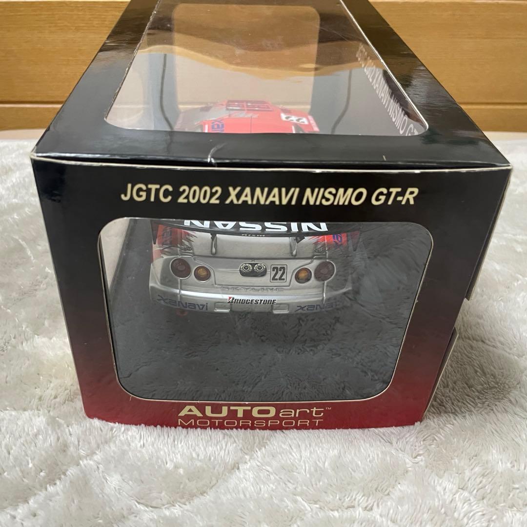 ミニカー AUTOart 1/18 JGTC 2002 Xanavi Nismo GT-R
