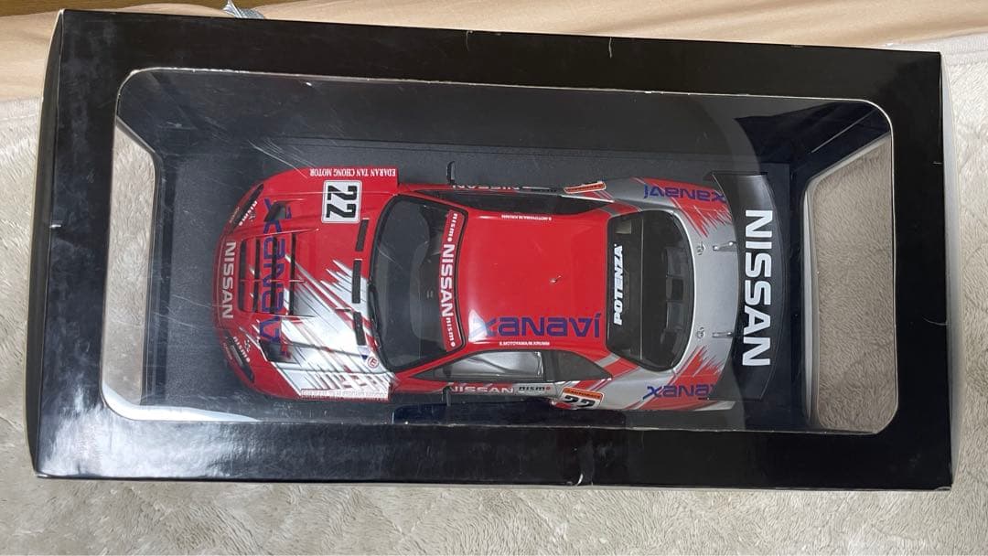ミニカー AUTOart 1/18 JGTC 2002 Xanavi Nismo GT-R