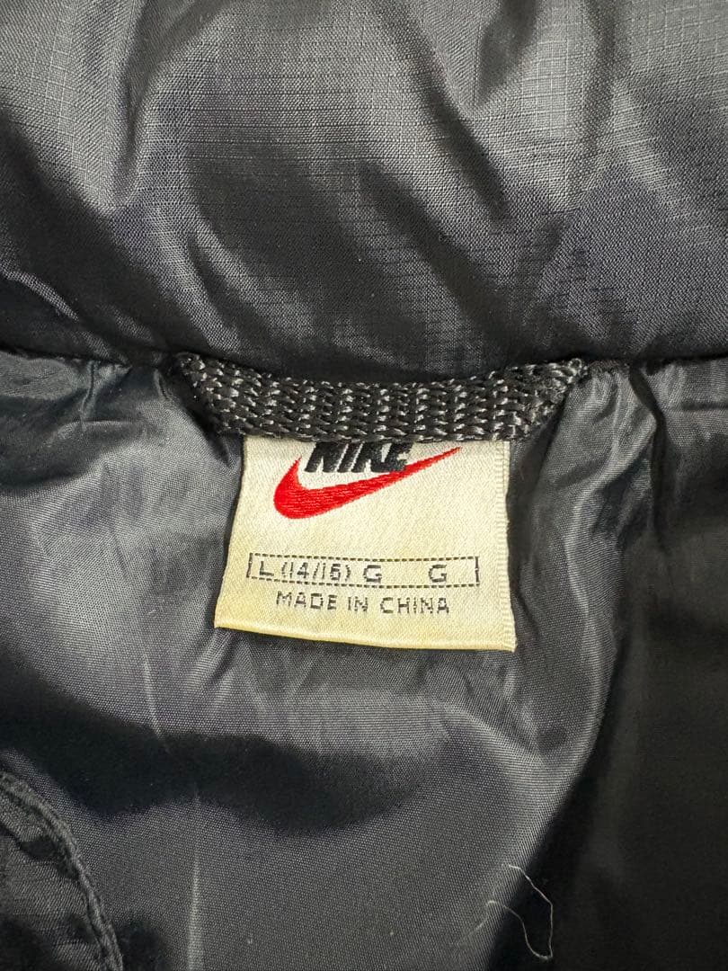 ジャケット・アウター 90s OLD NIKE puffer down jacket black L