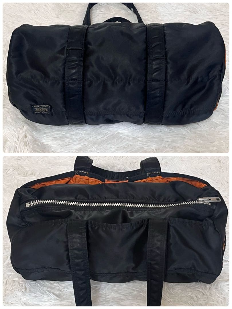 廃盤 【PORTER】S ミニボストン タンカー 肩掛け ナイロン ドラム