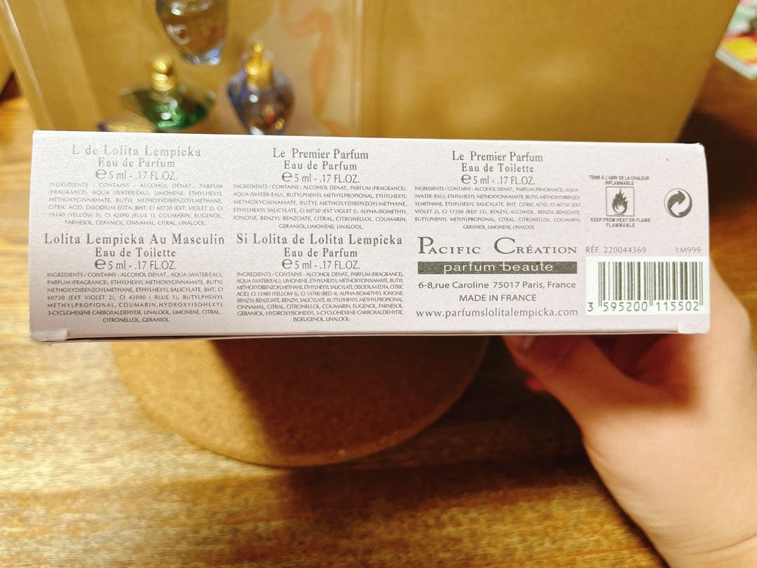 未使用Lolita Lempicka ロリータレンピカ ミニチュア香水セット