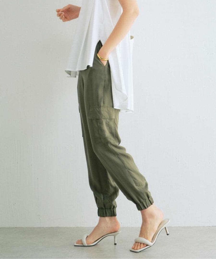 ガリャルダガランテ新品紙タグ付き⭐️ミリタリージョグパンツ２カーゴパンツゴムパンツ