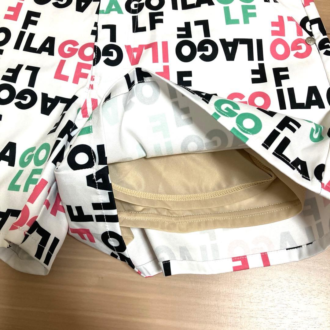 フィラゴルフ 上下セットアップ　半袖ゴルフシャツL ショートパンツM