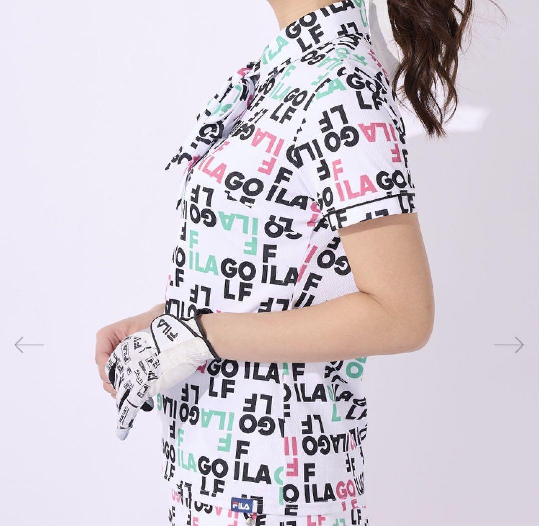 フィラゴルフ 上下セットアップ　半袖ゴルフシャツL ショートパンツM