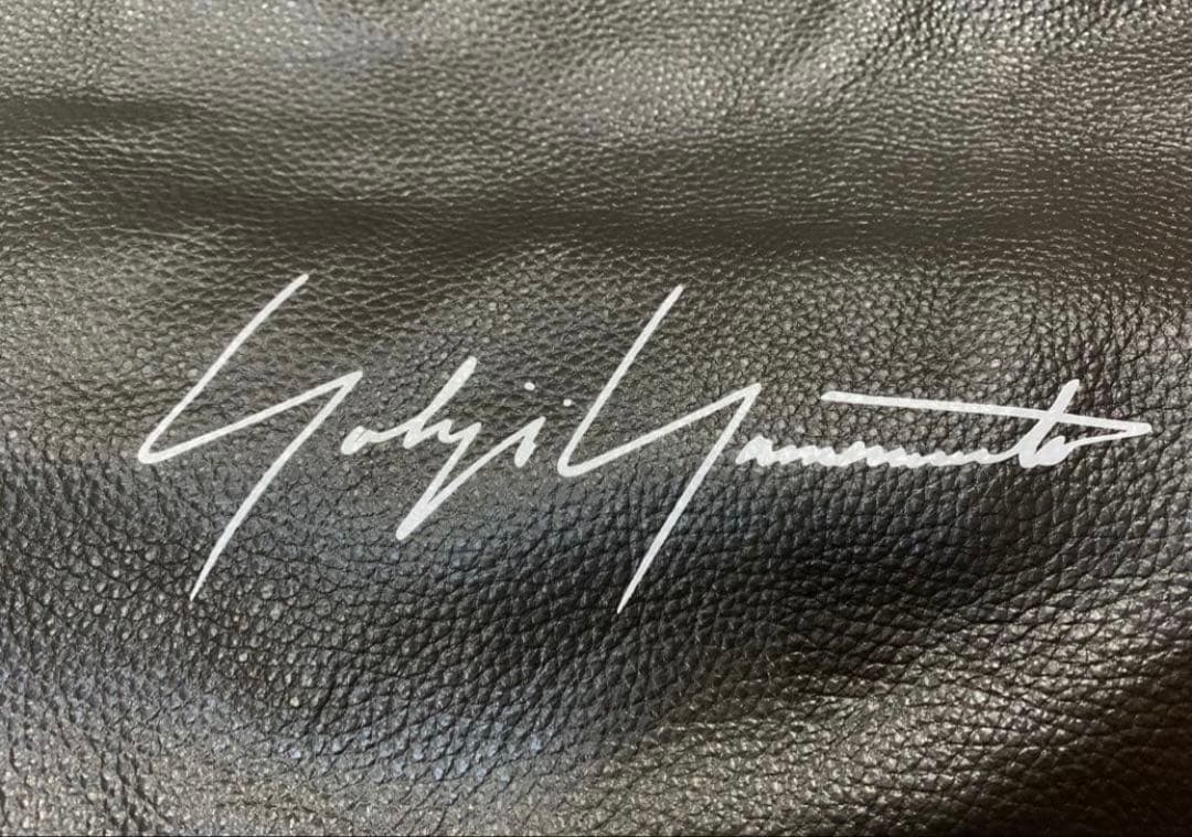 Yohji Yamamoto レザー ショルダーバッグ ノベルティ