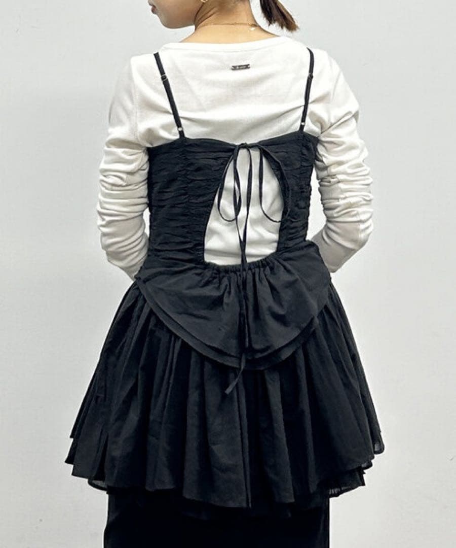 Curensology crinklecrinklecrinkle キャミソール