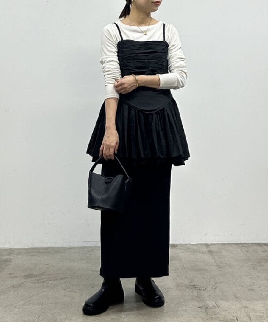 Curensology crinklecrinklecrinkle キャミソール