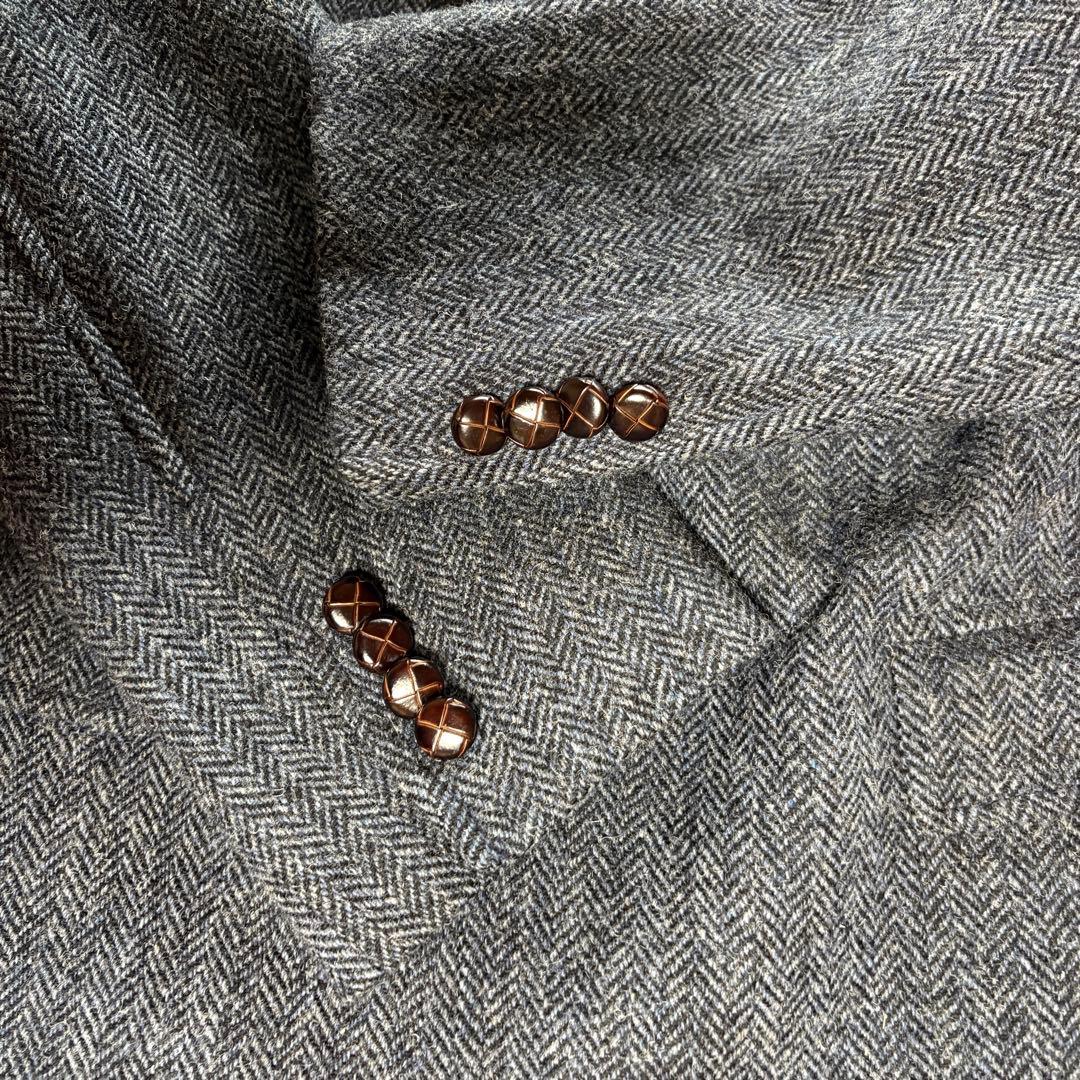 美中古 ハリスツイード Jos. A. Bank ツイードジャケット 42・L