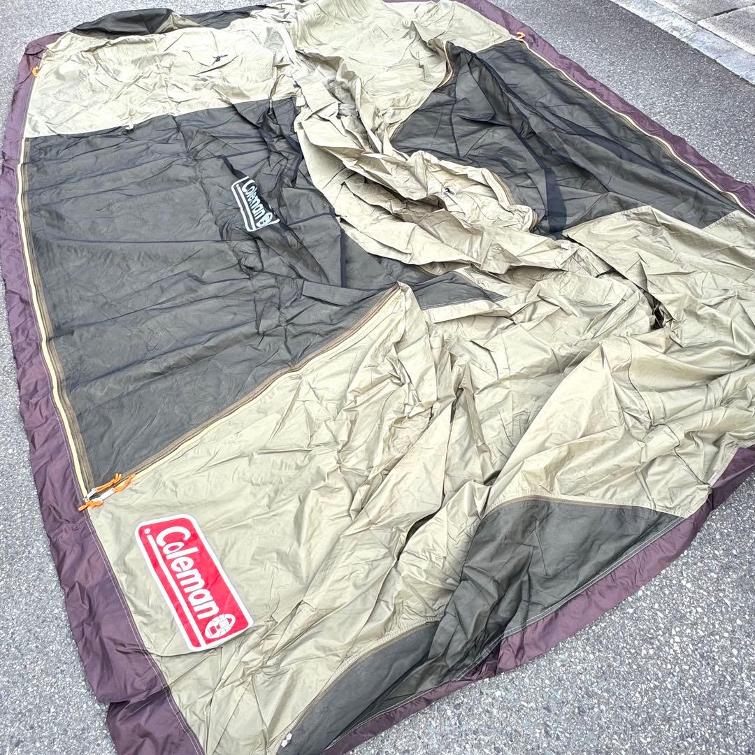 【美品】 Coleman タフスクリーン2ルームハウス　オリーブ/ブラウン限定色