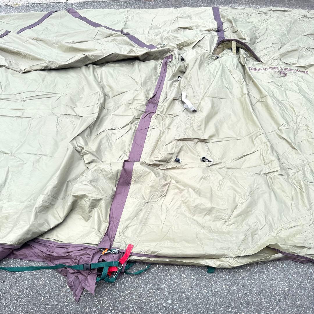 【美品】 Coleman タフスクリーン2ルームハウス　オリーブ/ブラウン限定色