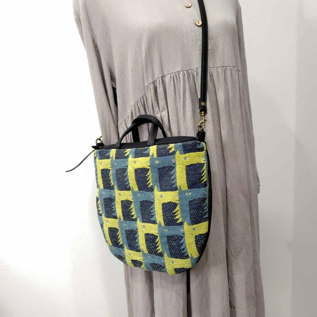 【専用】ミナペルホネン/thoroughbredサラブレットネイビー/ロングミニ