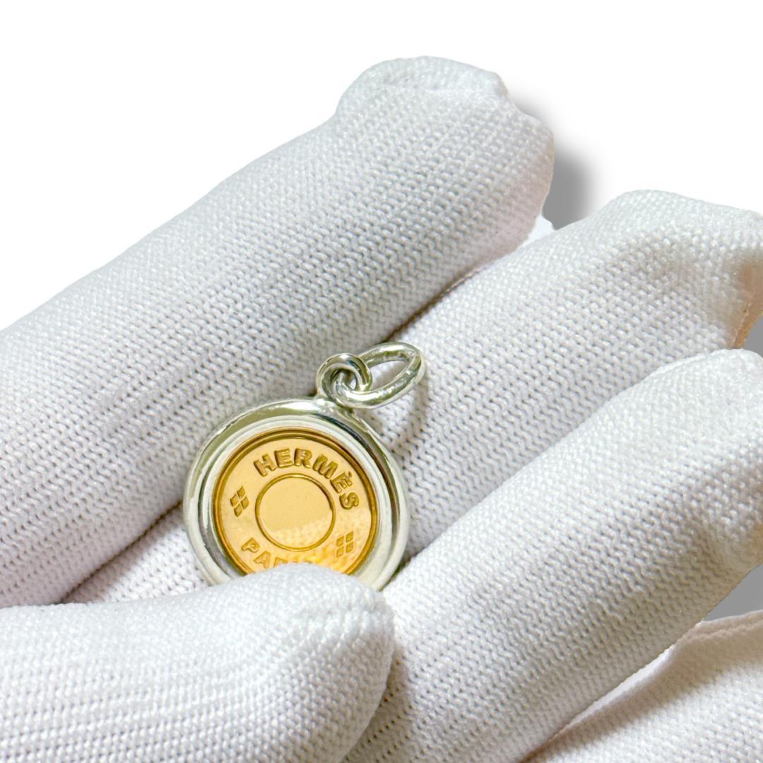 【超美品】エルメス セリエ ペンダントトップ 750 925 新品仕上げ済