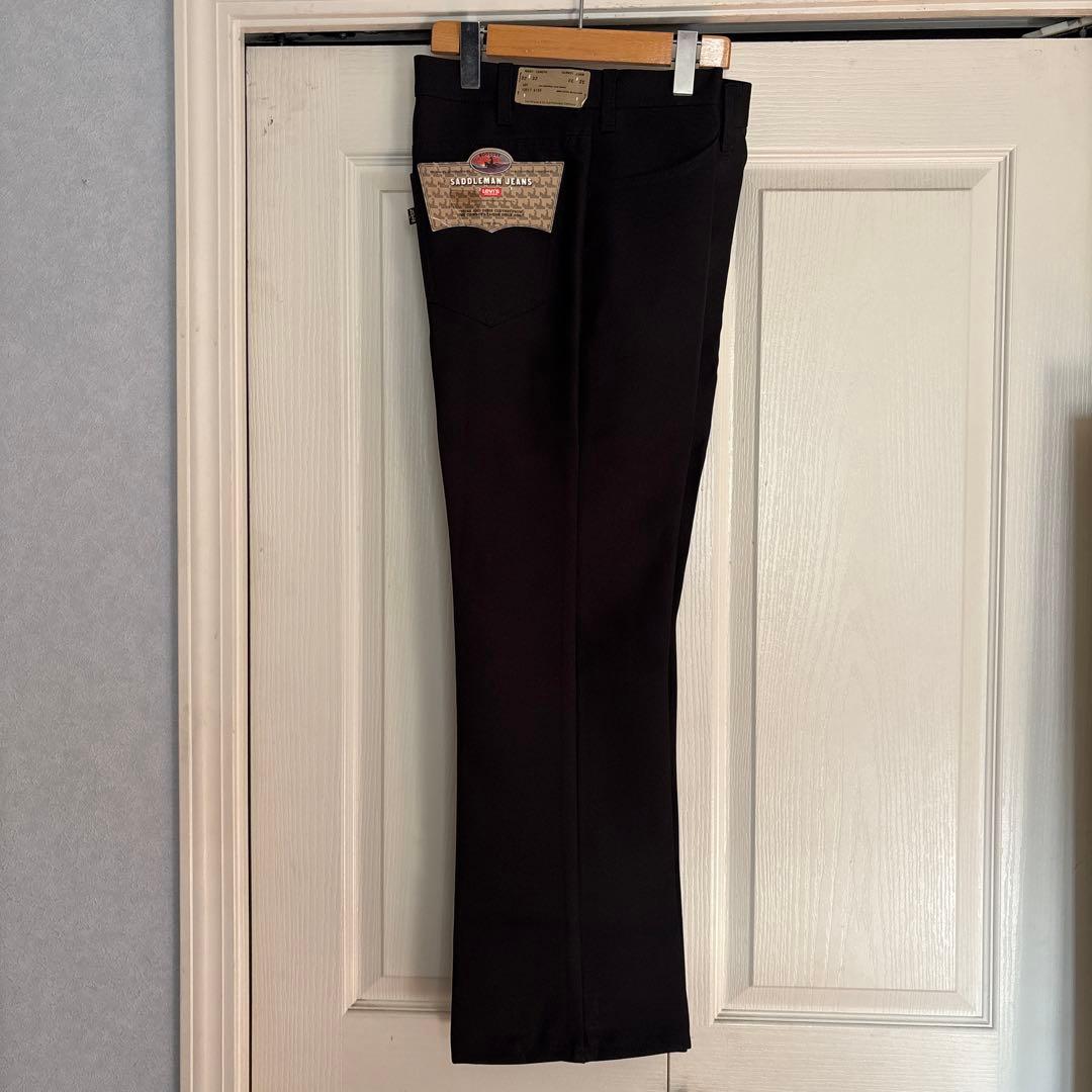 デッドストック　リーバイス　スタプレ　ブラック　usa製　32×32