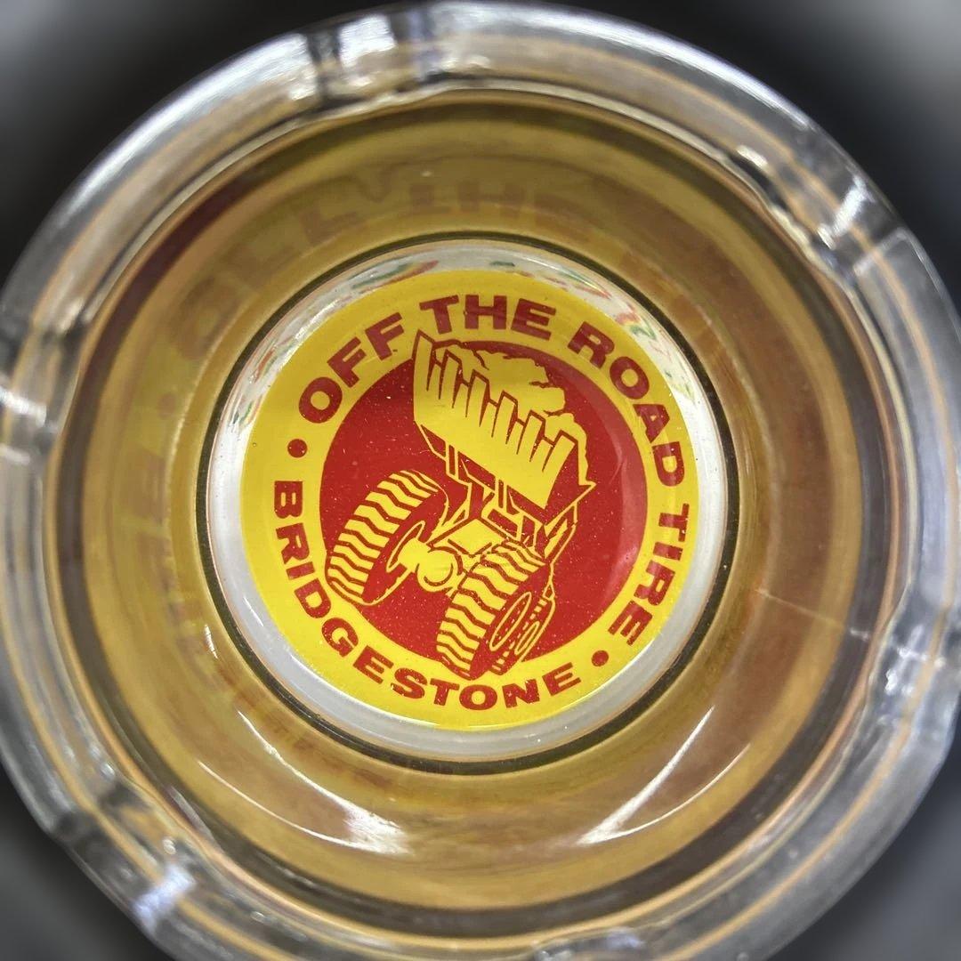 希少　大型　デットストック　【アメリカン雑貨 】ブリヂストンタイヤの灰皿