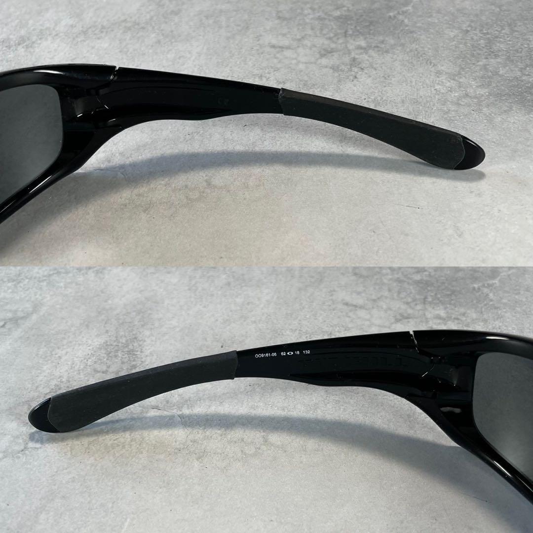 美品✨ OAKLEY PIT BULL 偏光サングラス OO9161-06 黒
