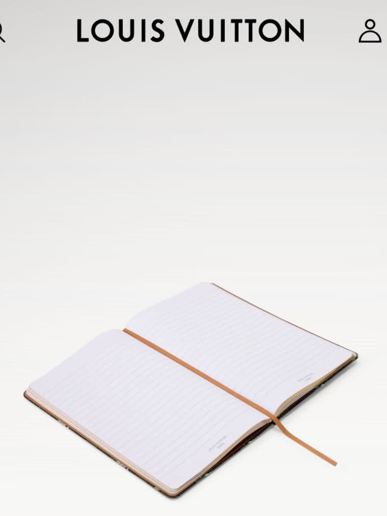LV × ザ・ダージリン リミテッド ノートブック・ジェーン