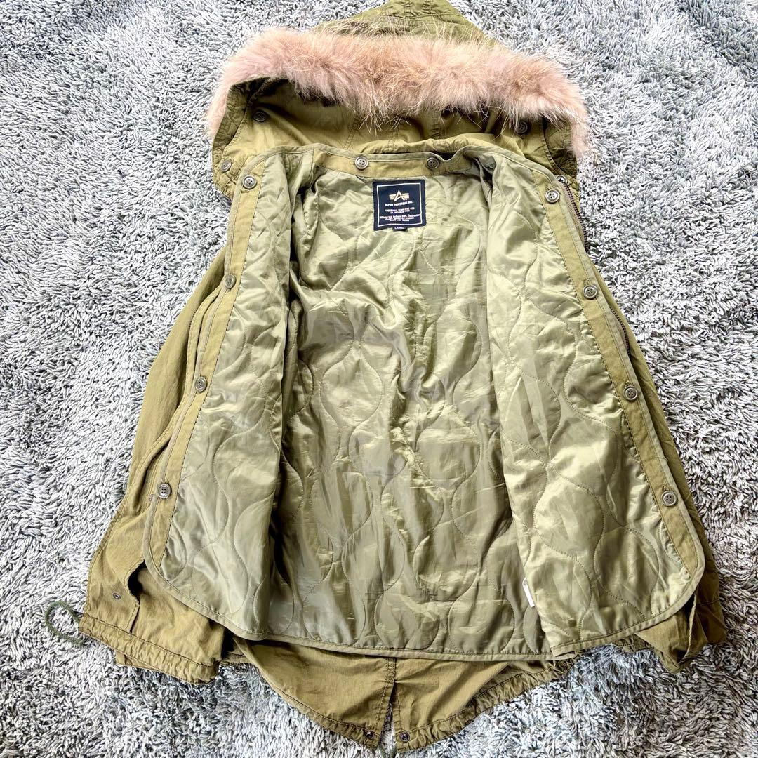ALPHA モッズコート ALPHA INDUSTRIES m-51 軍
