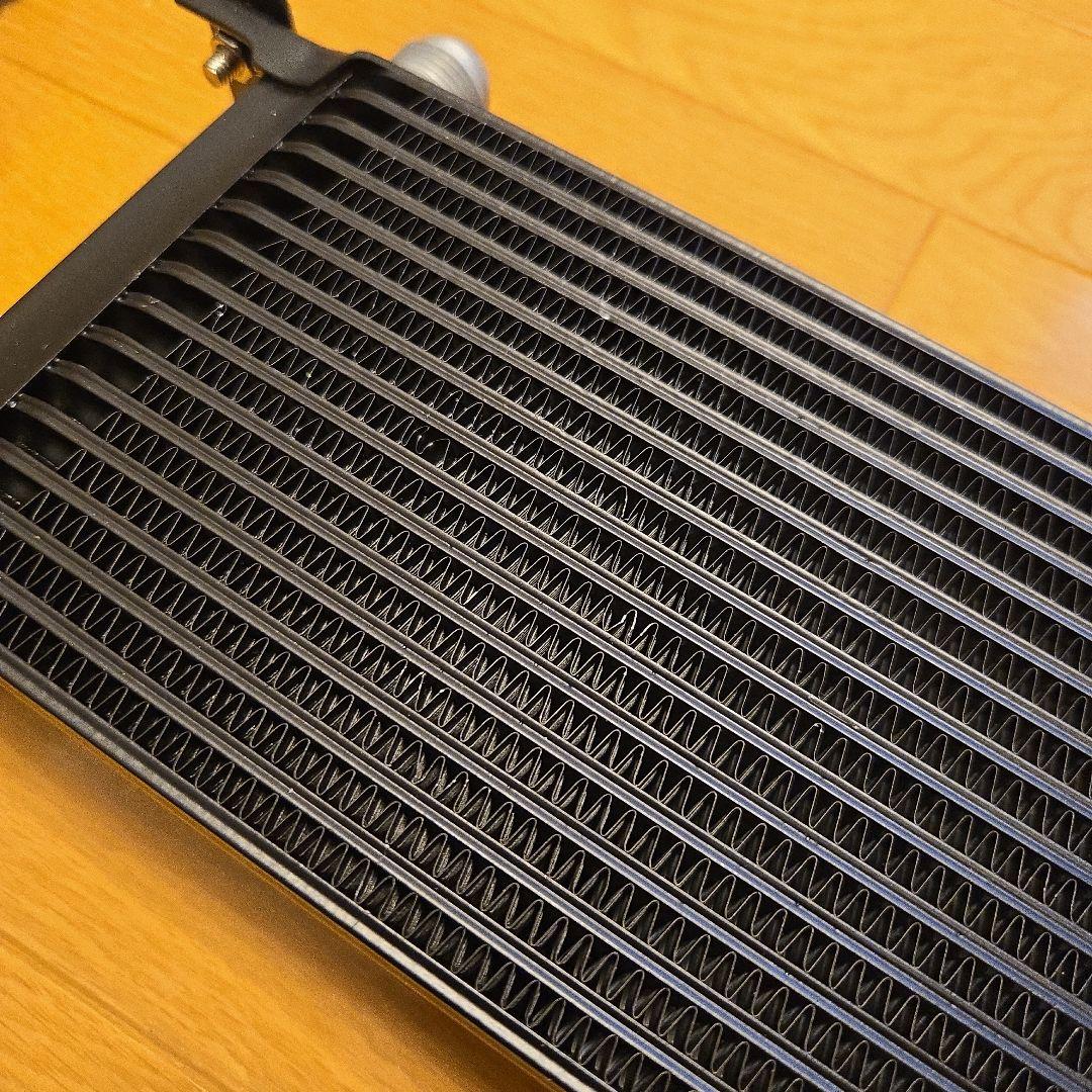 オイルクーラー 大小2つ ホース3m付