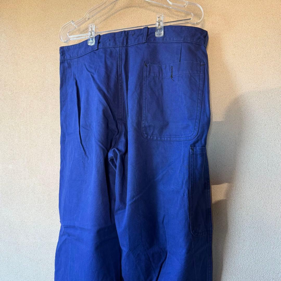 美品　50s フレンチワークパンツ　ボタンフライ