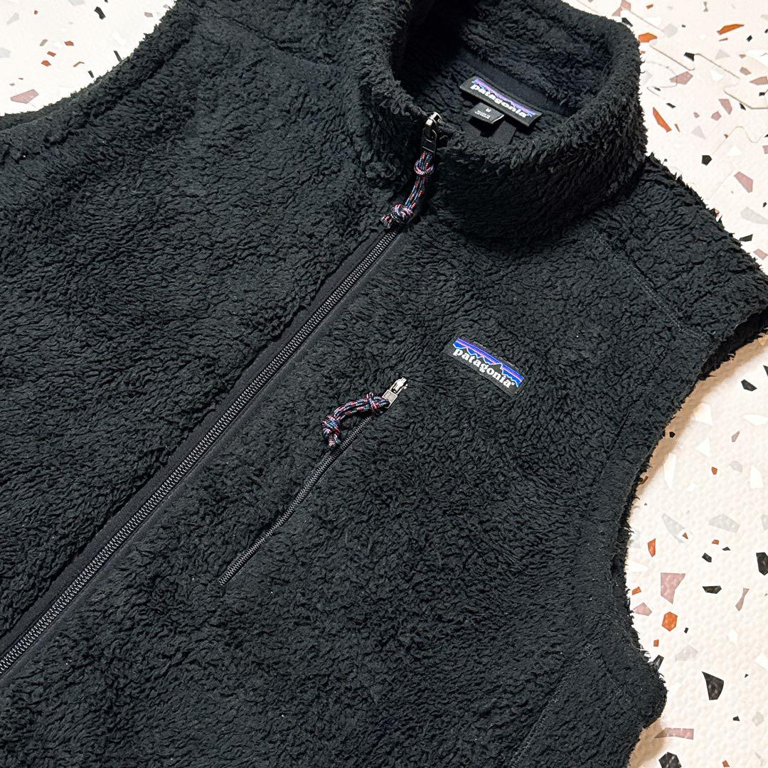 【Mサイズ】パタゴニア ロスガトスベスト フリースベスト 黒 東出昌大 廃盤