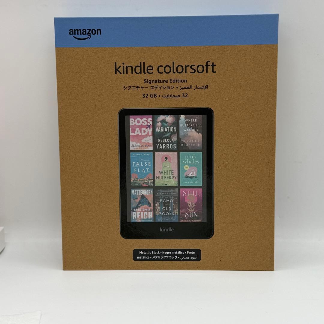 コンピュータ・IT Kindle Colorsoft Signature Edition 32GB