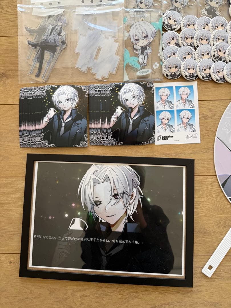 【まとめ売り】SneakerStepにしき グッズ 缶バッジ アクキー アクスタ