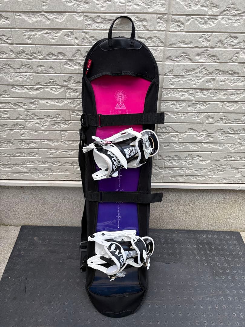ELEMENT GIRLS STELLA スノーボード spoonビンディング