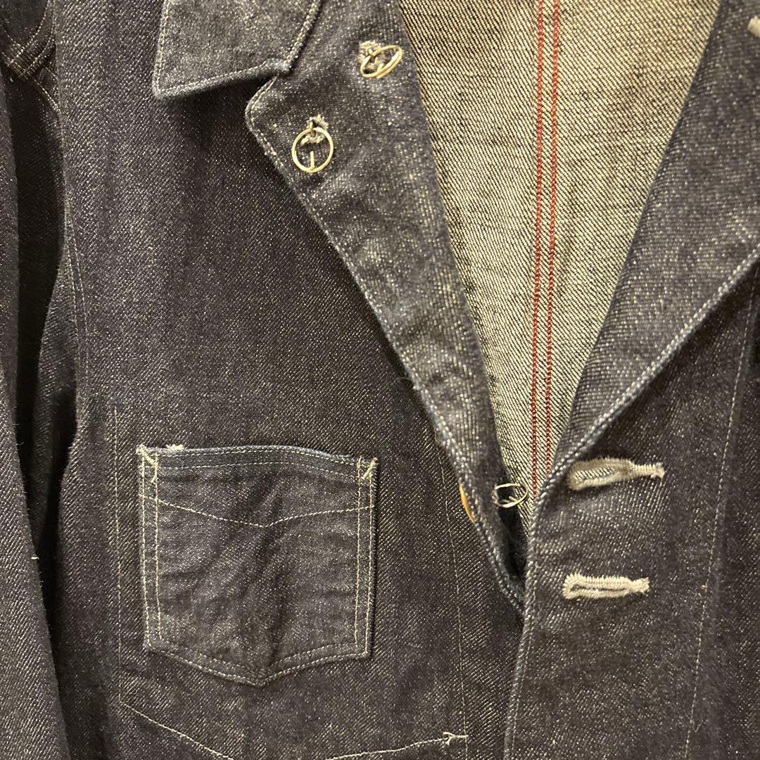 Pherrow's 未使用品チェンジボタンデニムカバーオールサイズ 40