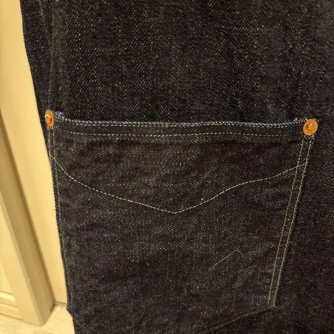 Pherrow's 未使用品チェンジボタンデニムカバーオールサイズ 40