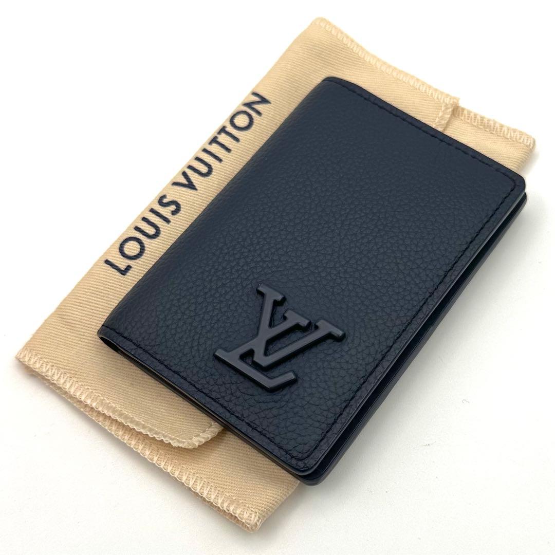 【超極美品】ルイヴィトン アエログラム オーガナイザー ドゥ ポッシュ マリーヌ