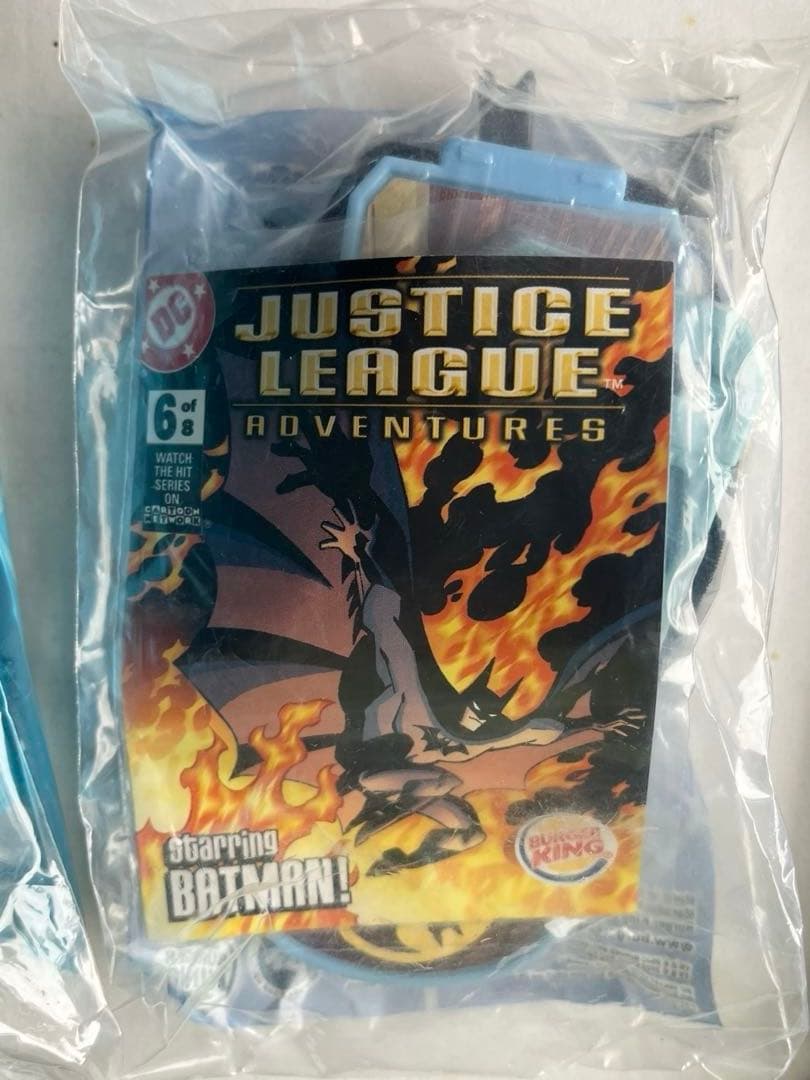 バーガーキング　米国　キッズミール　2003年　ジャスティスリーグ　全8個セット