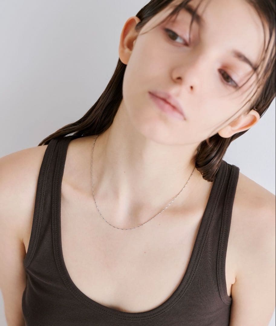 annavish様 ete スクリュースエッジチェーン ネックレス