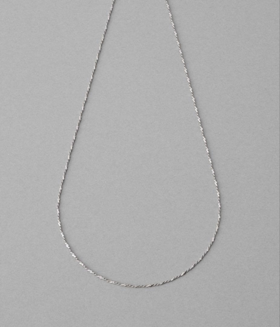 annavish様 ete スクリュースエッジチェーン ネックレス