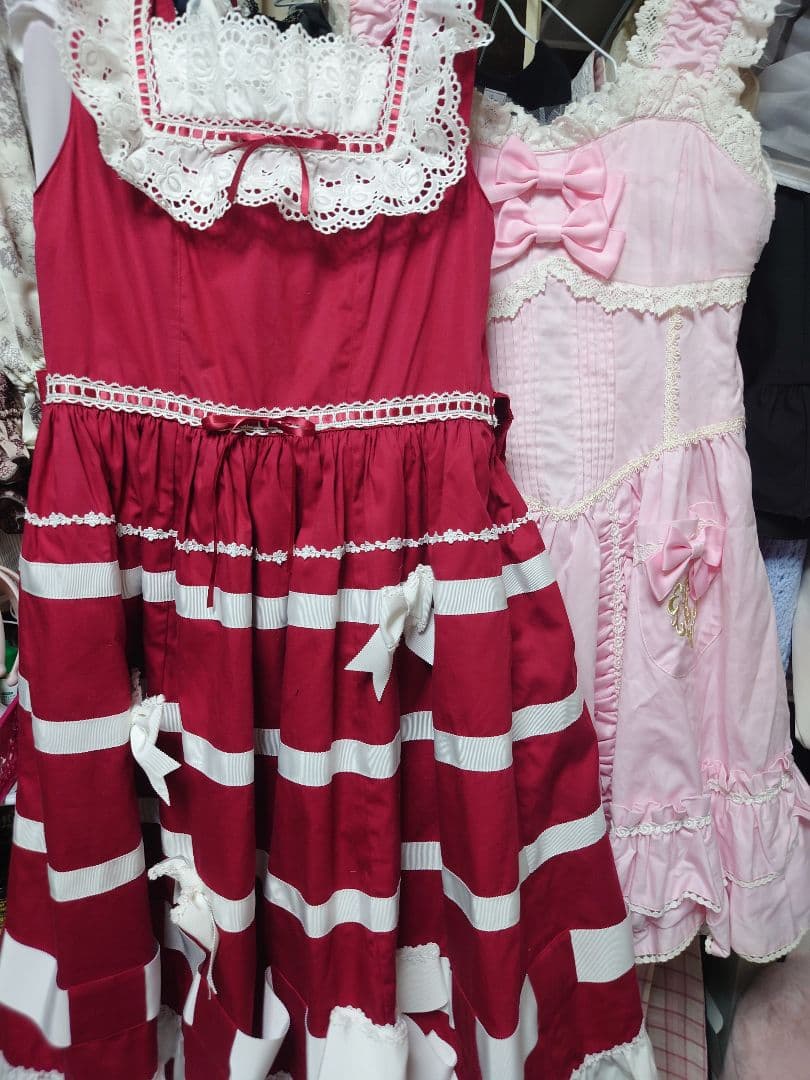 Fallin’ Ribbonジャンパースカート BABY