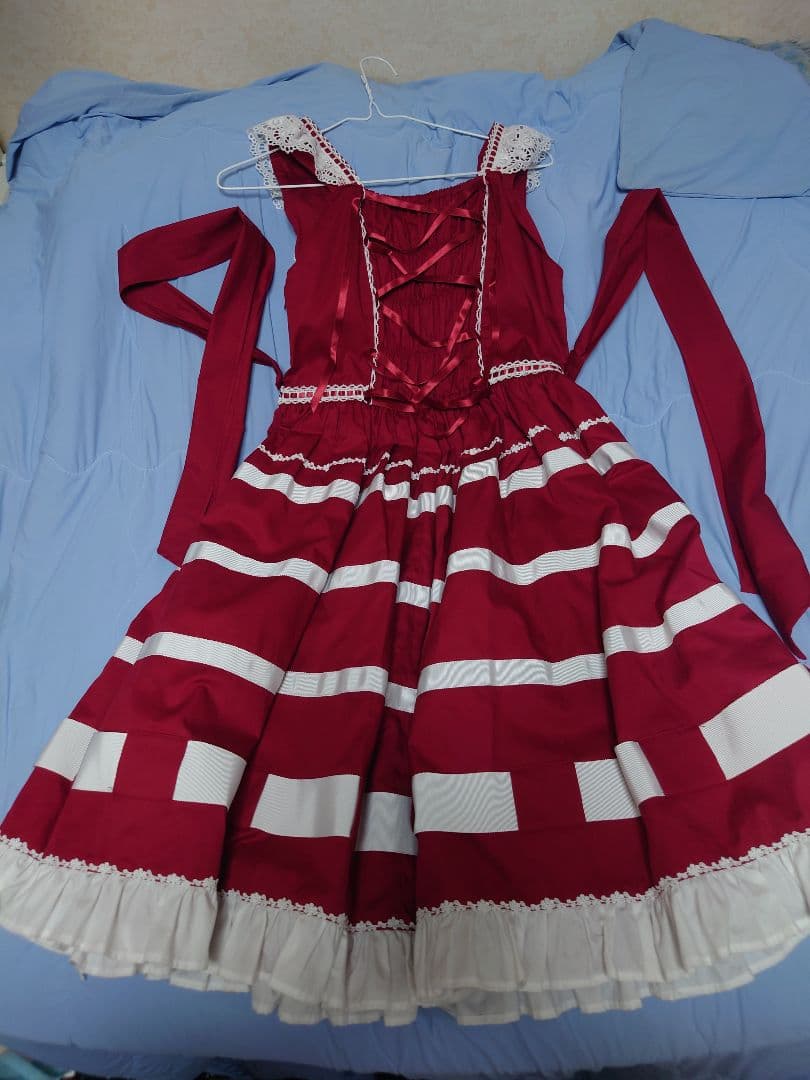 Fallin’ Ribbonジャンパースカート BABY