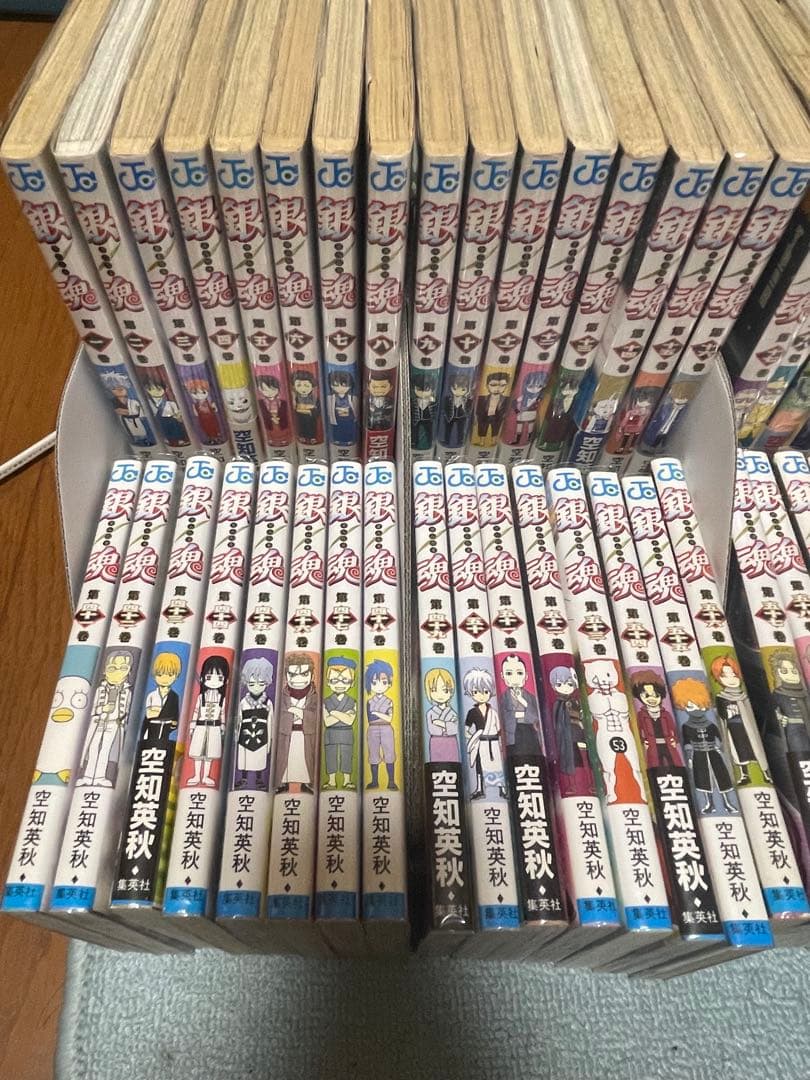 銀魂 全巻セット 1巻〜77巻 まとめ売り 空知英秋 全巻 帯付き巻多数