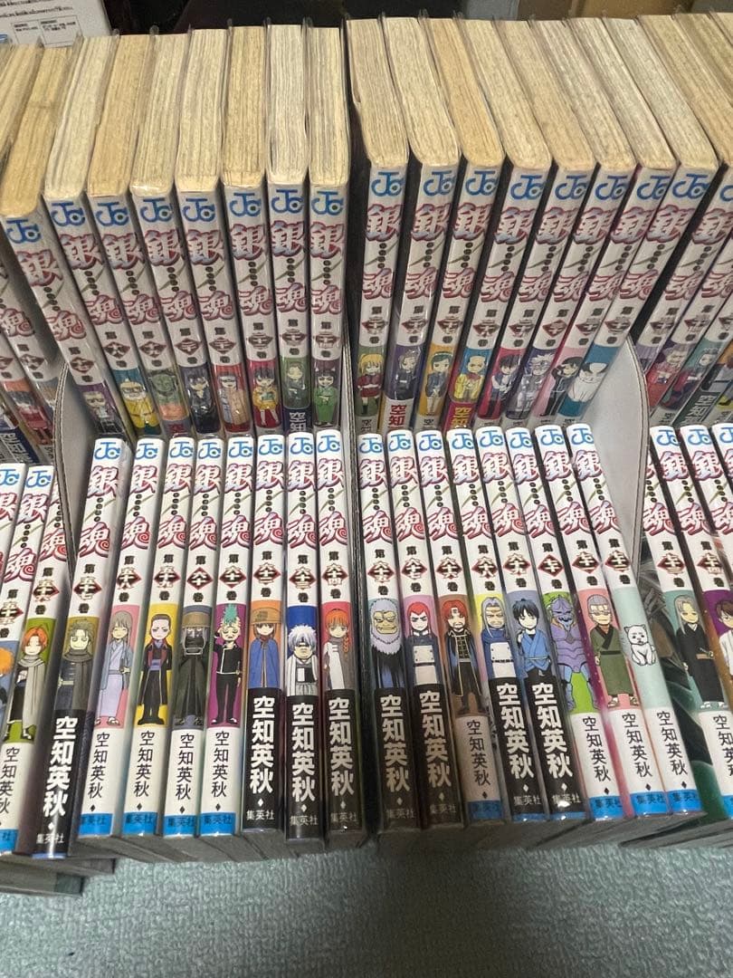 銀魂 全巻セット 1巻〜77巻 まとめ売り 空知英秋 全巻 帯付き巻多数