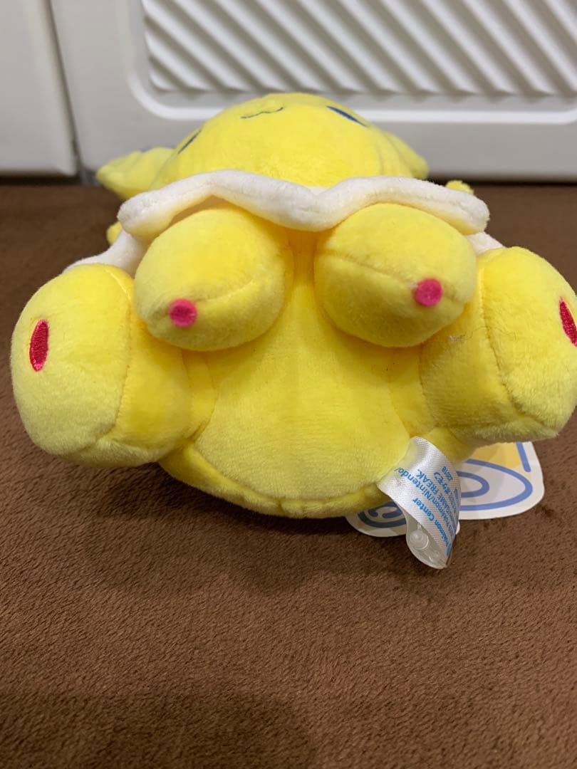 サンダース　ポケモンセンター　ぬいぐるみ　ミックスオレ　タグ付き